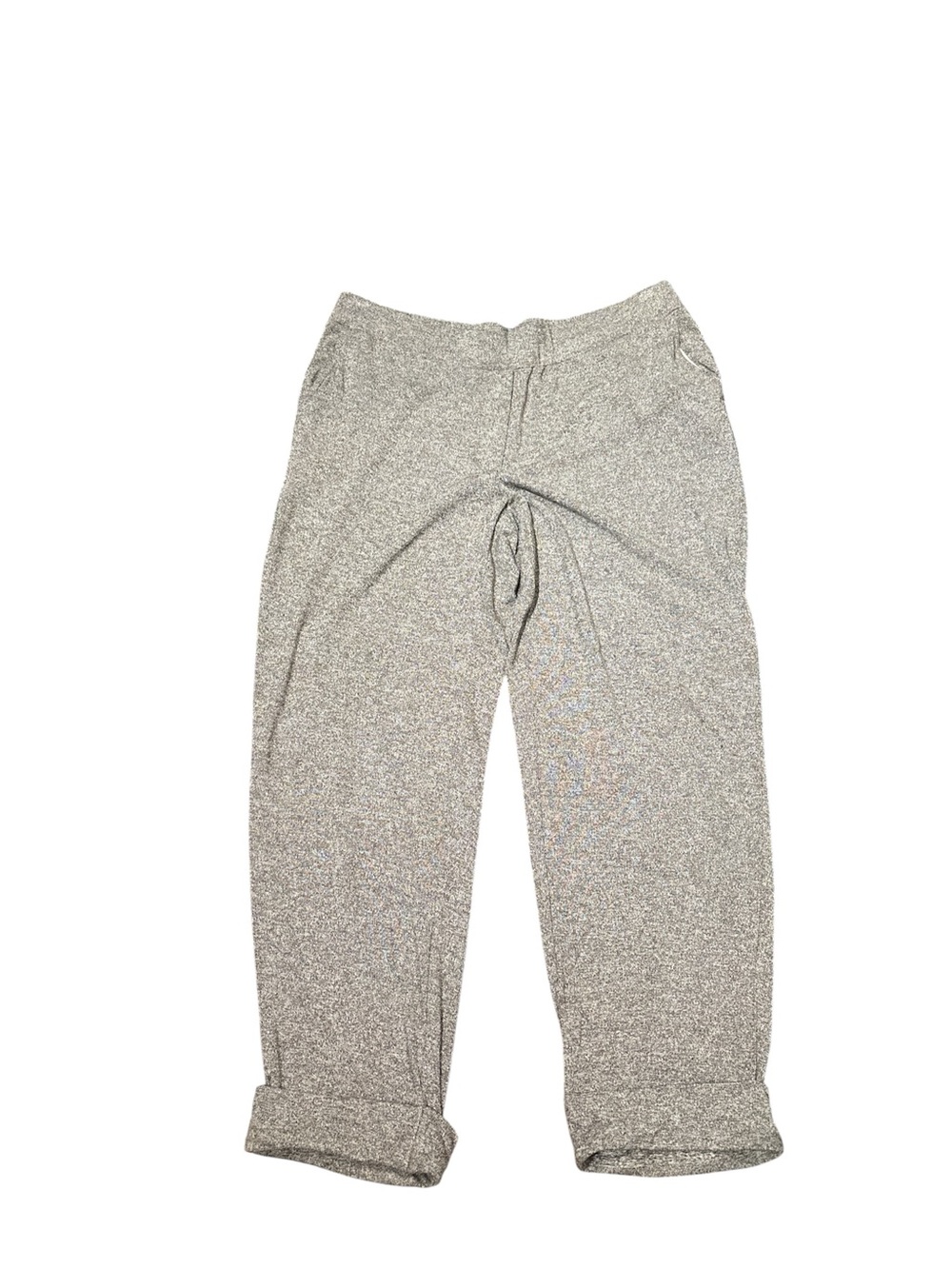 J. Jill Heathered Light Brown Pull-On Joggers